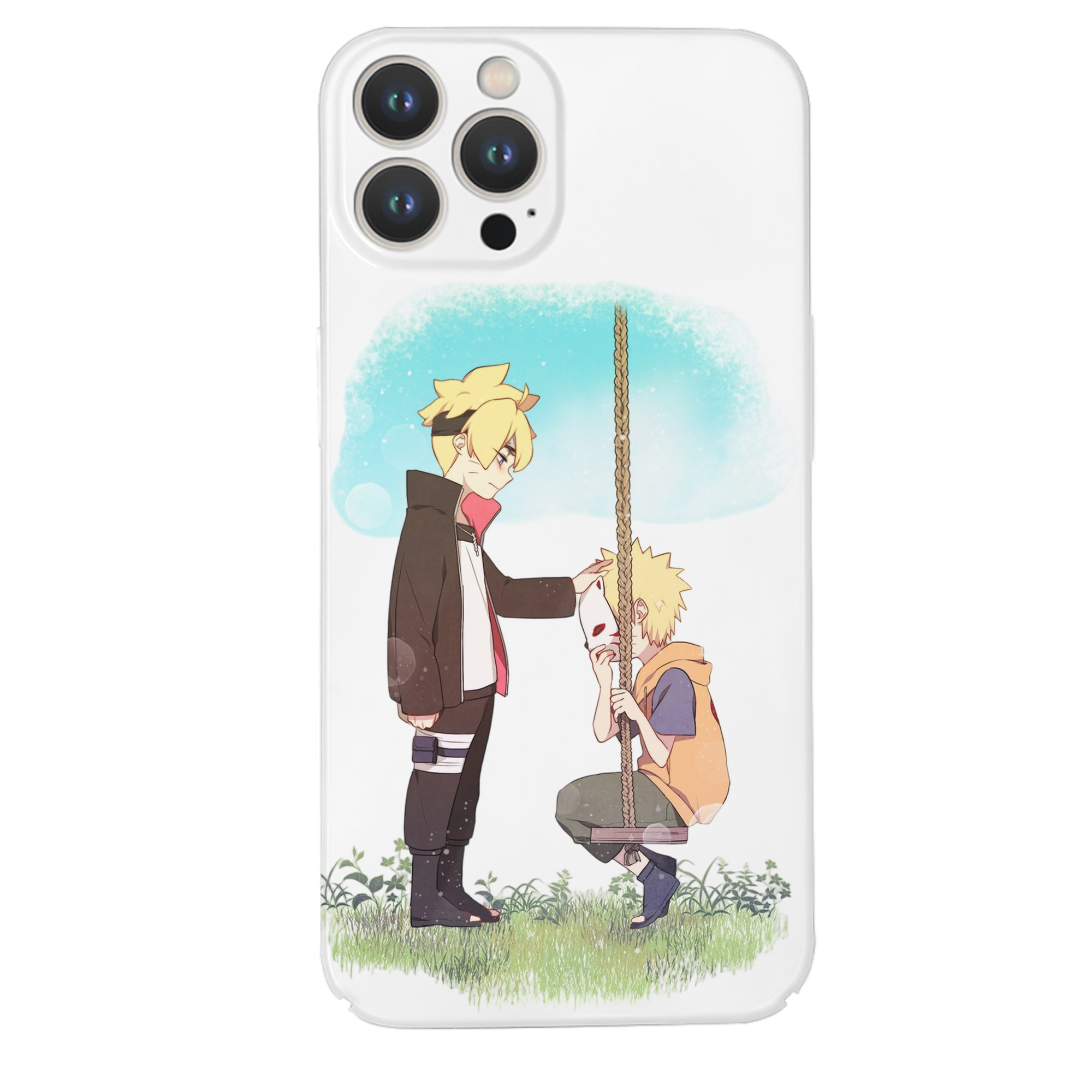 （画像用） NARUTO -ナルト- うずまき ボルト Uzumaki Boruto 【iPhone 14シリーズ対応】ハードケース